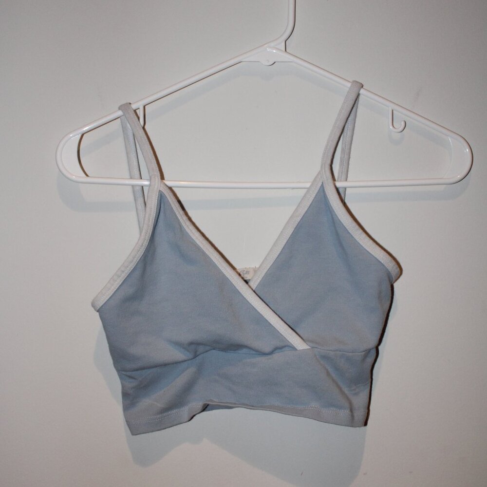 Light Blue Cropped Tank - Picture 2 of 3